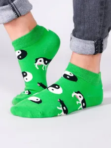 Yoclub Unisex's Ankle Funny Cotton Socks Patterns Colours SKS-0086U-A700 #4475749