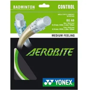 Yonex Aerobite, 0,67 mm, 10 m, WHITE/GREEN