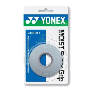 Yonex MOIST GRIP LTD Vrchná omotávka, biela, veľkosť os