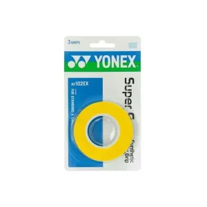Yonex SUPER GRAP Vrchná omotávka, žltá, veľkosť os
