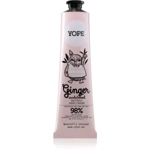Yope Ginger & Sandalwood krém na ruky pre výživu a hydratáciu 100 ml #910626
