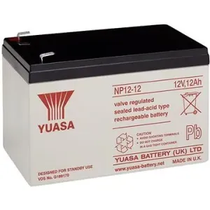 YUASA 12 V 12 Ah bezúdržbová olovená batéria NP12-12