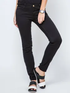 Klasické džínsy čierne