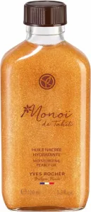Yves Rocher Monoi de Tahiti Hydratačný olej na telo a vlasy s perleťou 100 ml #9183169