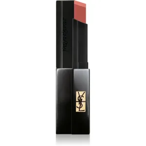 Yves Saint Laurent Rouge Pur Couture The Slim Velvet Radical tenký zmatňujúci rúž s koženým efektom odtieň 304 2.2 g