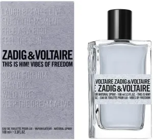 Zadig & Voltaire THIS IS HIM! Vibes of Freedom toaletná voda pre mužov 50 ml