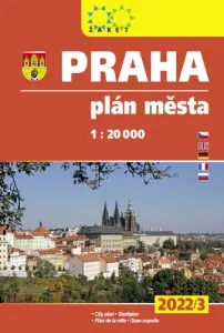 Praha plán města 1 : 20 000, vydání 2022/23