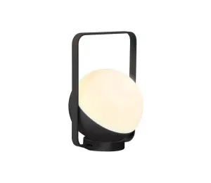 Zam Zam E233 - LED Stmievateľná vonkajšia lampa LED/1,5W/5V IP44 čierna