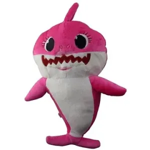 Spievajúci plyšový žralok, ružový