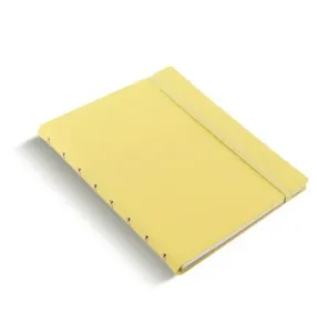 Notebook Filofax Pastel A5 pastelovo žltá