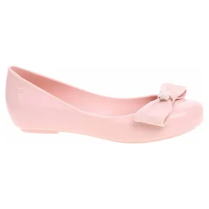 Zaxy dámské plážové baleriny 82603-01276 light pink 38