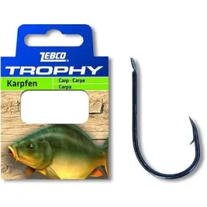 Zebco Trophy Carp Hook-to-Nylon Veľkosť 2 0,35 mm 70 cm 10 ks