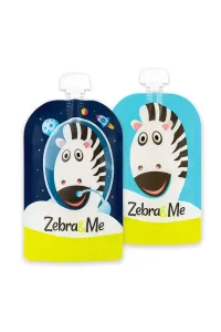 Kapsičky na opakované použitie 2ks - potápač + zebra | Zebra&Me
