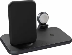 ZENS Aluminium 4-in-1 Stand Wireless Charger with 45W USB PD, black ZEDC15B