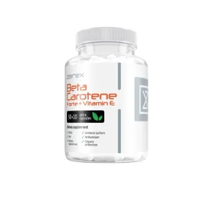 Zerex Betakarotén Forte + Vitamín E - žiarivá a mladá pleť 60 mäkkých kapsúl