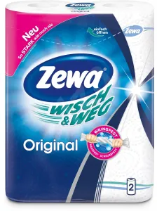 ZEWA Wisch&weg kuchynské papierové utierky kotúče 2 ks