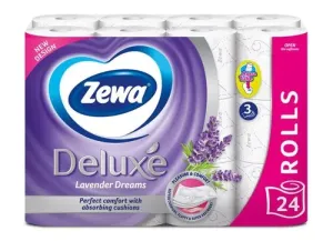 Zewa Deluxe Aquatube Levander Dreams toaletný papier 24ks