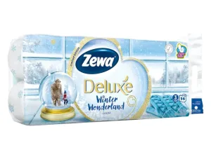 Zewa Deluxe Aquatube Winter Wonderland  toaletný papier 16ks