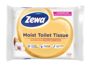 ZEWA Almond Milk vlhčený toaletný papier (42 ks)