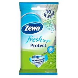 Zewa Fresh To Go Protect vlhčené obrúsky na tvár 10ks