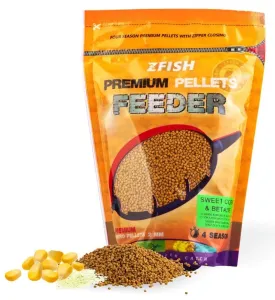 Zfish mikro pelety premium feeder pellets 2 mm 700 g - sweet corn & betaine #9427025