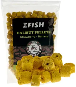 Zfish pelety halibut pellets strawberry banana 1 kg - 10 mm