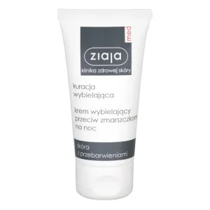 Ziaja Med Whitening Anti-Wrinkle 50 ml nočný pleťový krém pre ženy na veľmi suchú pleť; na pigmentové škvrny; proti vráskam