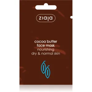 Ziaja Cocoa Butter výživná maska pre normálnu a suchú pleť 7 ml
