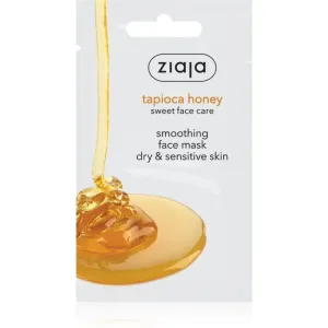 Ziaja Vyhladzujúca maska s tapiokovým medom pre suchú a citlivú pleť ( Smooth ing Face Mask) 7ml