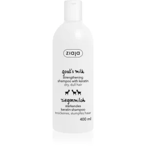 Ziaja Goat's Milk posilňujúci šampón pre suché a poškodené vlasy 400 ml #871565