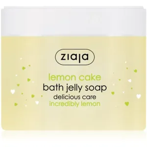 Ziaja Umývacie želé do kúpeľa Lemon Cake (Bath Jelly Soap) 260 ml
