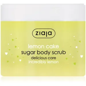 Ziaja Cukrový telový peeling Lemon Cake (Sugar Body Scrub) 300 ml