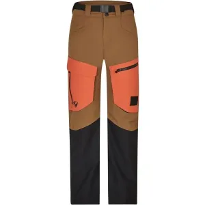 Ziener AKANDO Chlapčenské lyžiarske/snowboardové nohavice, hnedá, veľkosť #9033810