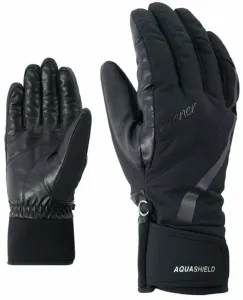 Ziener Kitty AS® Lady Black 6,5 Lyžiarske rukavice