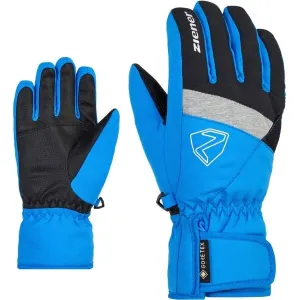 Ziener LEIF GTX JUNIOR Detské lyžiarske rukavice, modrá, veľkosť 4.5