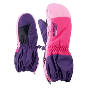 Ziener Levi AS® Minis Dark Purple 5 Lyžiarske rukavice