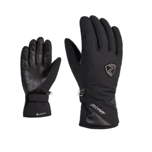 Ziener KAMEA GTX W Dámske lyžiarske rukavice, čierna, veľkosť #437895