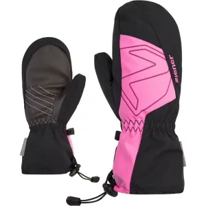 Ziener LAVALINO Detské lyžiarske rukavice, čierna, veľkosť #8479473