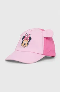 Detská bavlnená čiapka zippy x Disney ružová farba, s nášivkou