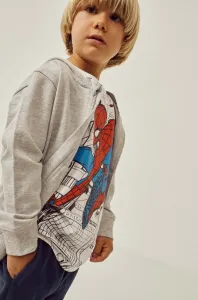 Detské bavlnené tričko zippy x Spiderman biela farba, s potlačou