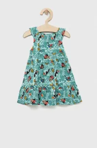 Dievčenské bavlnené šaty zippy x Disney mini, áčkový strih