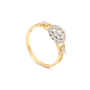Zlatý dámsky prsteň ROMANA #1944052
