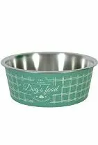 Nerezová miska pre psov FOOD DOG 750ml zelená Zolux