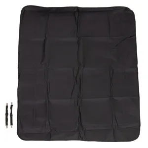 Ochranná deka do kufra Mucky Pup - D 150 x Š 120,5 cm; farba: čierna