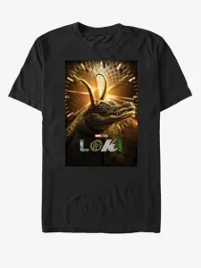 ZOOT.Fan Marvel Alligator Loki Poster Tričko Čierna