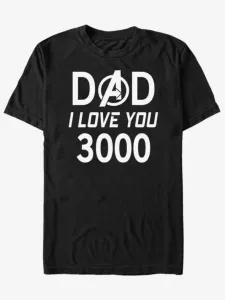ZOOT.Fan Marvel Dad 3000 Tričko Čierna