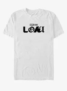 Biele unisex tričko ZOOT.Fan Marvel Loki Logo