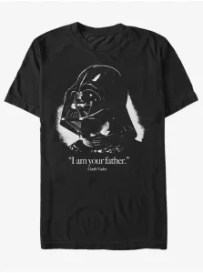Černé unisex tričko ZOOT.Fan Star Wars Vader is the Father #6934376