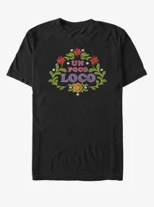 Čierne unisex tričko s potlačou ZOOT.Fun Un Poco Loco Floral Emb Pixar #7780225