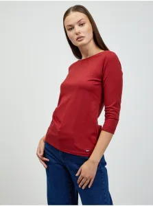 Červené dámske basic tričko ZOOT.lab Zion